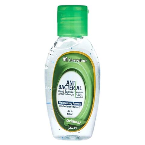 Carrefour Original Anti-Bacterial Hand Sanitizer 50ml