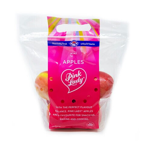 Buy Pink Lady Apples Punnet 1kg, Approx. 6 to 8 Pieces Online - Shop Fruits  & Vegetables on Carrefour Saudi Arabia