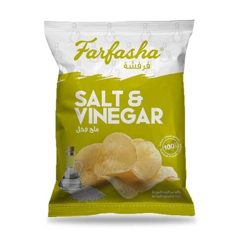 Buy Farfasha Salt Vinegar Potato Chips 75g in Saudi Arabia