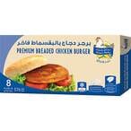 Buy Radwa Chicken Breaded Chicken Burger 8 in Saudi Arabia