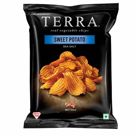 Terra Sweet Potato Chips With Sea Salt 30g