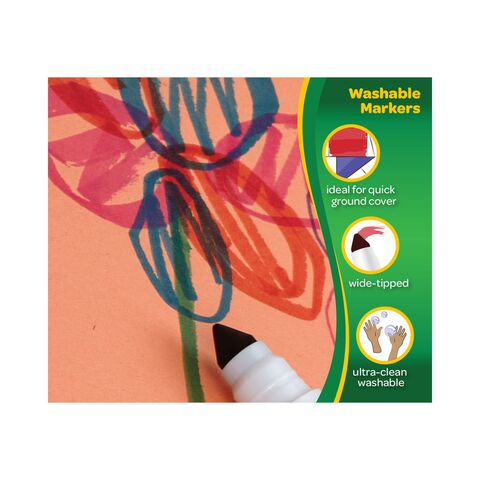 Crayola Baby - Washable Super Durable Markers 8 pcs.