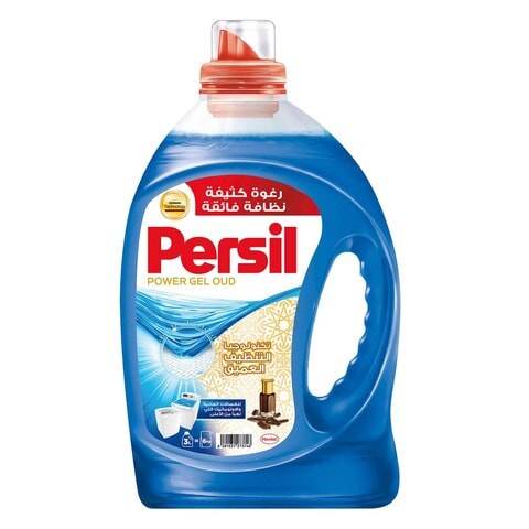 Persil Power Gel Liquid Laundry Detergent Oud Blue 3L