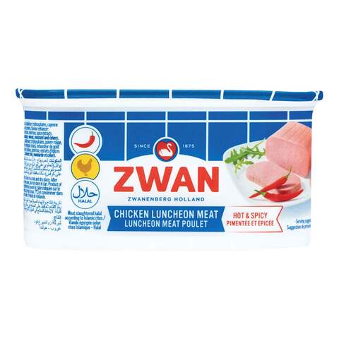 Zwan Chicken Lunchon Meat Hot And Spicy 200g