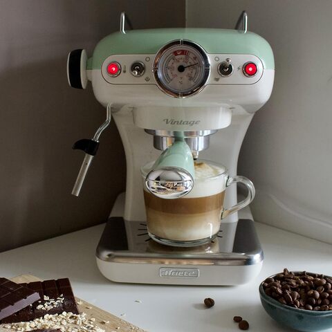 Buy Ariete Vintage Espresso Coffee Machine With Manometer And Milk