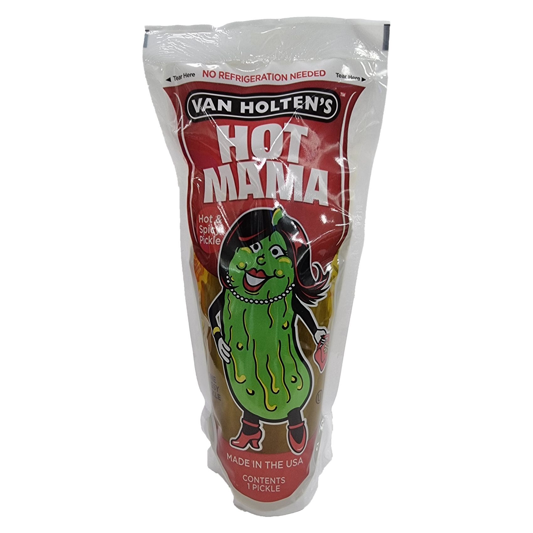 Buy Van Holten's Hot Mama Hot And Spicy Pickle Online - Shop Food