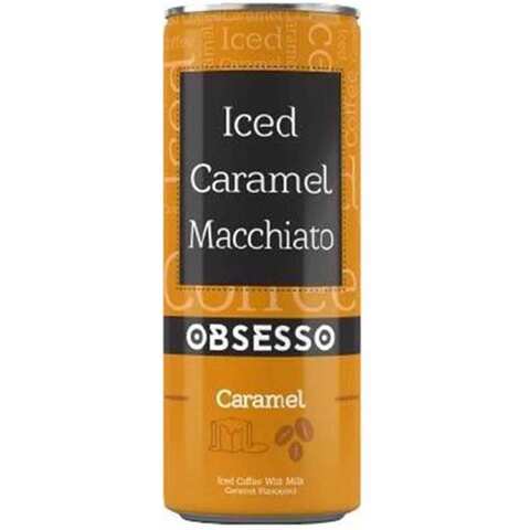 Obsesso Iced Coffee Caramel Macchiato Flavor 250 Ml