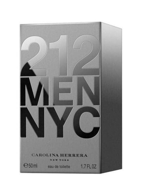 Carolina Herrera 212 NYC Eau De Toilette For Men - 50ml