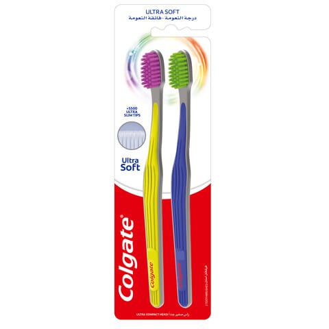 Colgate Toothbrush Ultra Soft 2 Pieces