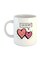 Heatbeat I Love You Mom - Printed Coffee Mug White