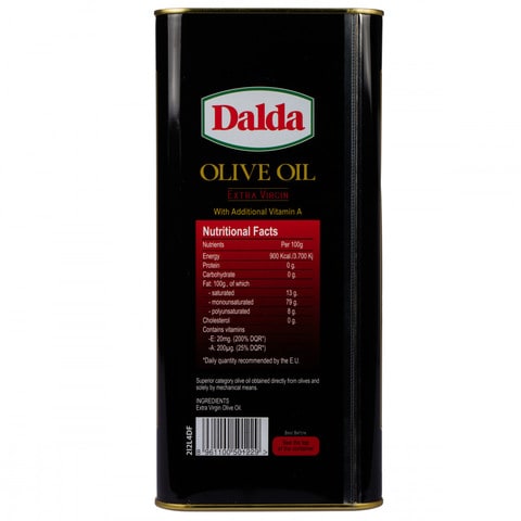 Dalda Olive Oil Extra Virgin Tin 4litre