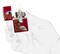 28830 Day of the Dead Girl Candy Apple Red Windproof Lighter