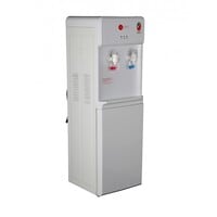 AFRA Japan Water Dispenser Cabinet, 5L, 600W, Floor Standing, Top Load, Compressor Cooling, 2 Tap, Stainless Steel Tanks, G-MARK, ESMA, ROHS, and CB Certified, 2 years warranty
