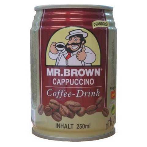 مستر براون قهوة شراب مثلج بنكهة الكابتشينو240 مل