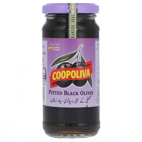 Coopoliva Pitted Black Olives 235g