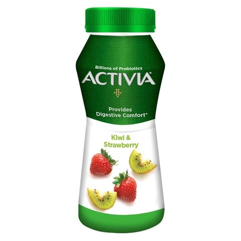 Activia Yogurt Go Kiwi And Strawberry Drink 180ml