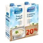 Buy Almarai Cooking Cream 1L Pack of 2 in UAE