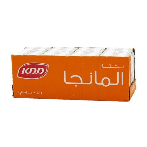 اشتري كي دي دي نكتار المانجو مع العنب الابيض 180 مل × 24 في السعودية