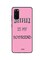 Theodor - Protective Case Cover For Samsung Galaxy S20 Pink/Black/White
