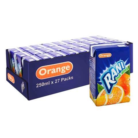 اشتري راني فلوت شراب برتقال 250 مل × عبوة من 27 في الكويت