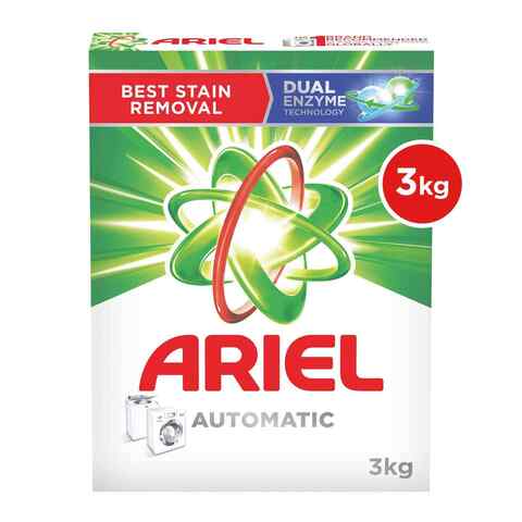 Ariel Automatic Laundry Detergent Powder Original Scent Stain-free Clean Laundry Washing Powder 3 KG Pack