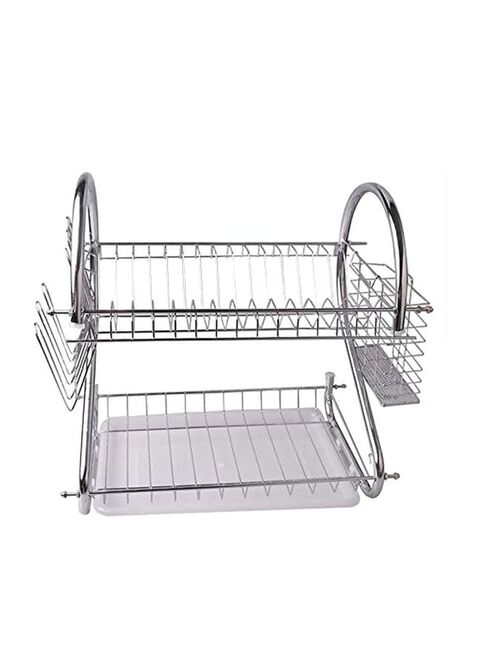 2Layer Stainless Steel Dish Rack