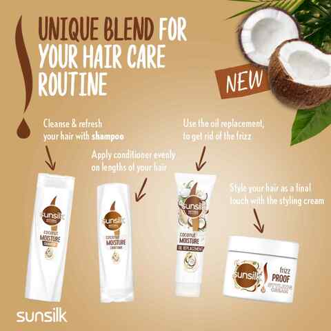 Sunsilk Naturals Shampoo Coconut Moisture 400ml