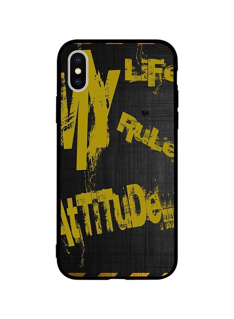 Theodor - Protective Case Cover For Apple iPhone XS My Life My Rules