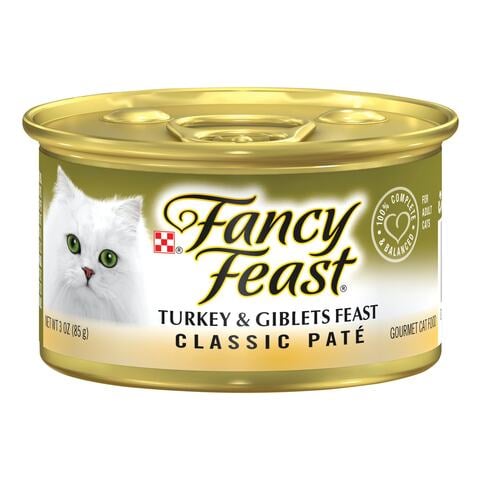 Fancy feast outlet turkey pate