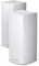 Linksys Velop Tri-Band Whole Home Mesh Wifi 6 System (Ax10600 Wifi Router/Extender For Seamless Coverage Of Up To 6,000 Sq Ft / 525 Sqm And 4X Faster Speed For 50+ Devices, 2-Pack, White) - Mx10600-Me