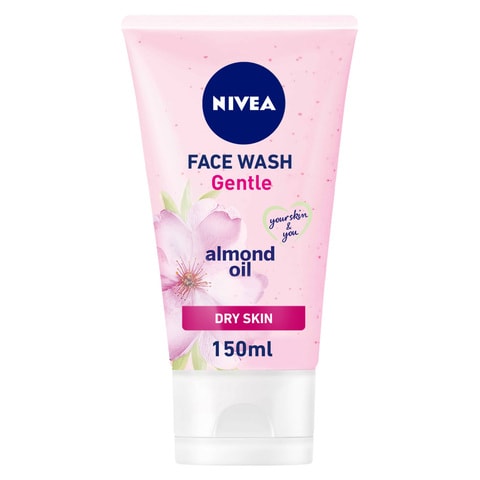 NIVEA Face Wash Cleanser Gentle Cleansing Dry Skin 150ml