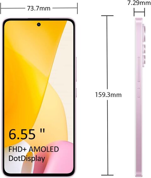 Buy Xiaomi 12 Lite, 8GB RAM, 128GB, 5G, Lite Pink (Featherweight Slim  Design, Studio-Level 108MP Triple Camera, Smart 67W Turbo Charging, 120Hz  AMOLED Display) Online - Shop Smartphones, Tablets & Wearables on