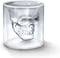 Doreen Crystal Skull Shot Glasses Double Wall Glass Cup