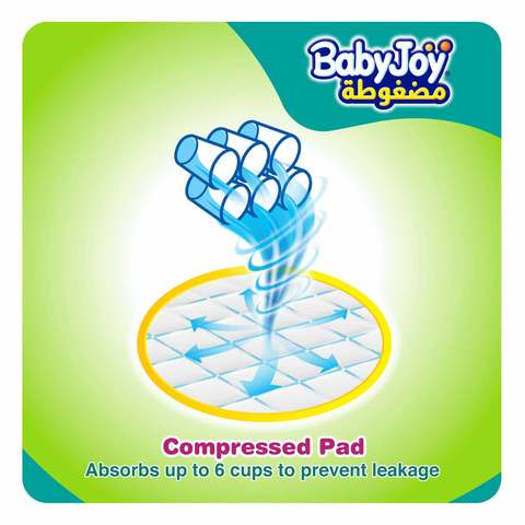 BabyJoy Compressed Diamond Pad Value Pack Medium Size 3 Count 34, 6-12kg