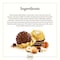 Ferrero Rocher Fine Crunchy Hazelnuts Milk Chocolate 24 Piece Gift Box 300g