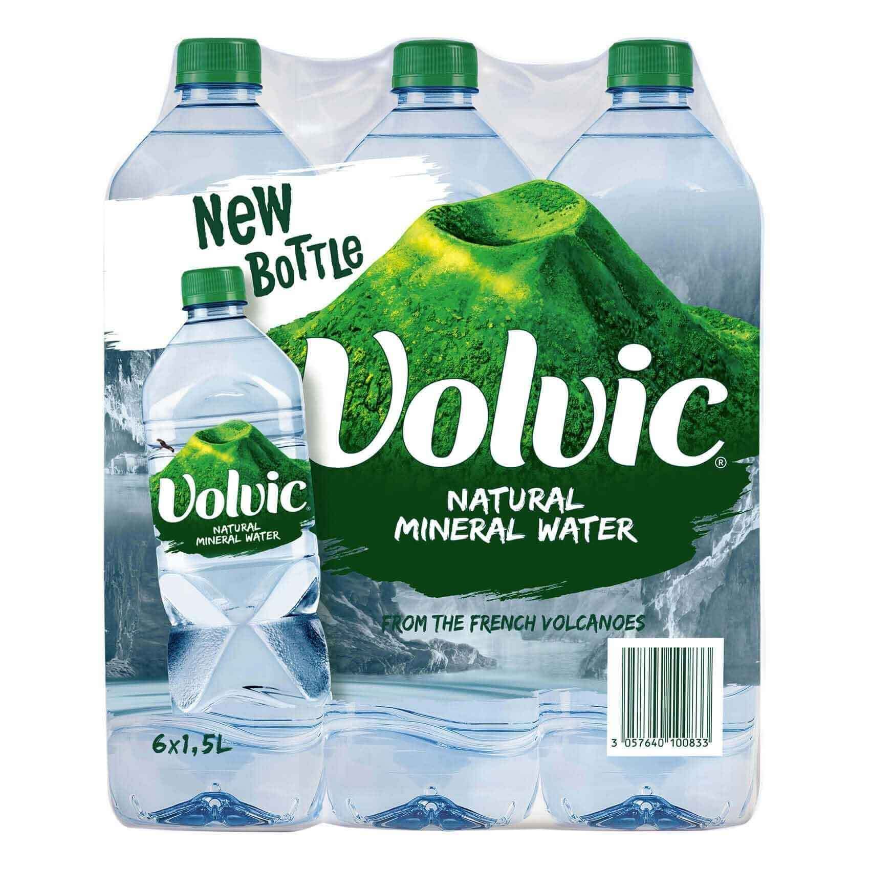 VOLVIC NATURAL SPRING WATER FROM FRANCE