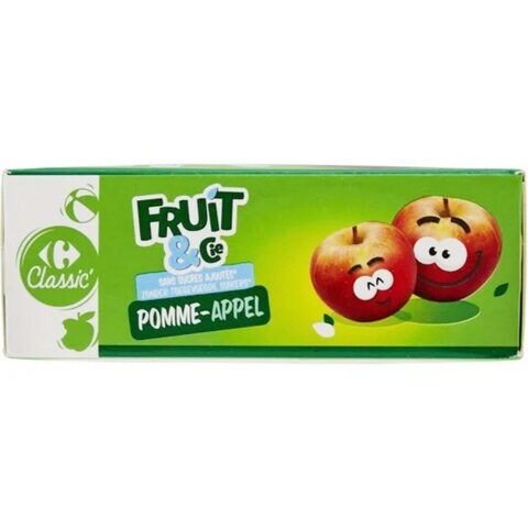 Carrefour Classic Apple Compote 90g Pack of 4