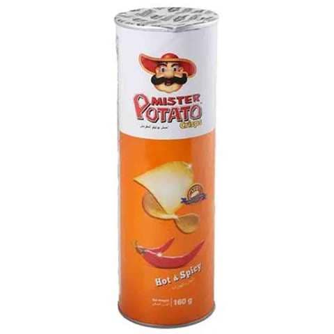 Mister Potato Crisp Hot and Spicy 160 gr –