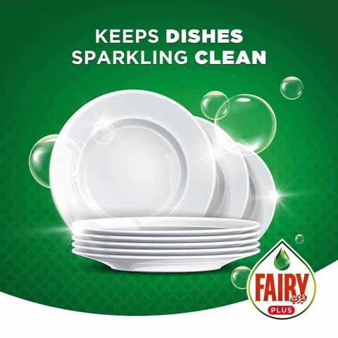 Fairy Plus Original Dishwashing Liquid Soap with alternative power to bleach 800 ml