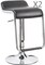 LANNY Set of 2 Bar Chair Office Chair Bar Stool T100G-9 Adjustable-Black