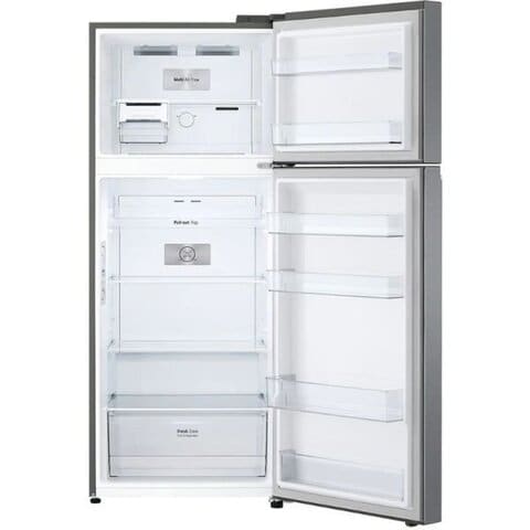 LG 395L New Smart Inverter Top Mount Refrigerator Door Cooling + Multi Air Flow, Dark Graphite Steel, GN-B512PQGB