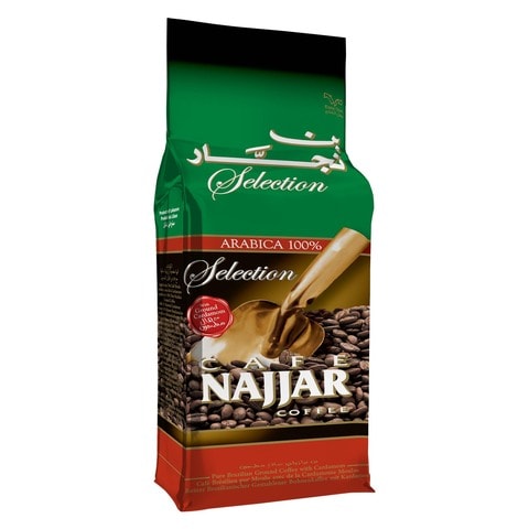 Cafe Najjar Pure Brazilian Ground Coffee With Cardamom 450g