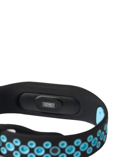 Generic Silicone Strap For Xiaomi Mi Band 2 Bracelet Black/Blue Black/Blue