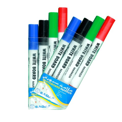 Buy Deli Think White Board Marker Set with Magnetic Eraser 5 PCS Online -  Shop Stationery & School Supplies on Carrefour UAE