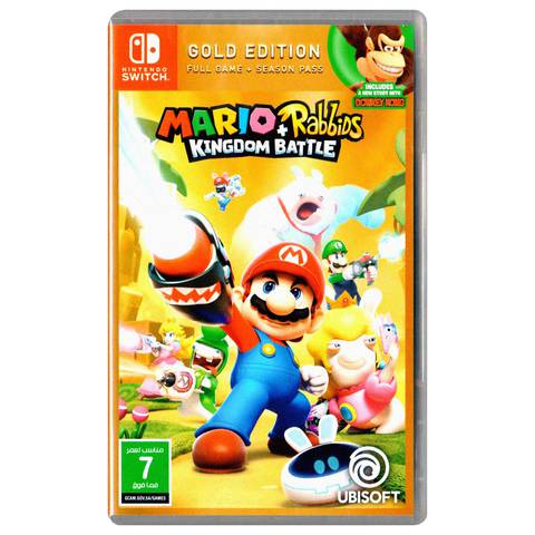 Nintendo Switch Mario+Rabbids Kingdom Battle Gold Edition