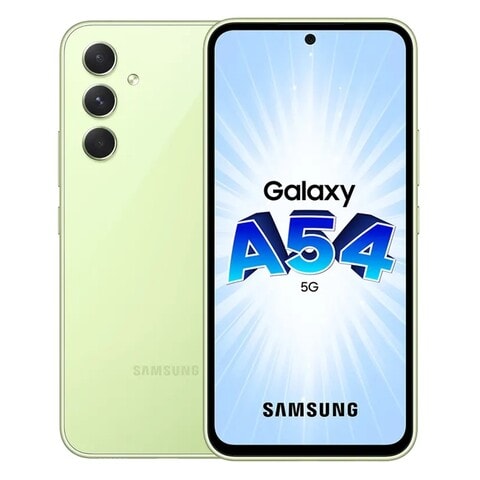 Samsung Galaxy A54 5G 128GB / 6GB RAM Dual SIM 2023 - Awesome lime — Cover  company