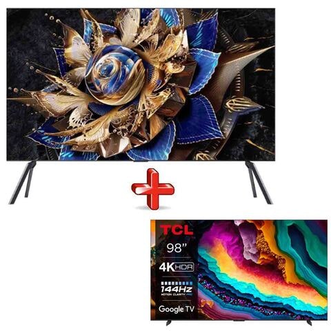 TCL Premium QD Mini LED 4K Ultra HD TV 115X955 115-inch + TCL 98-inch TV Free 