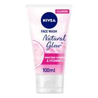 NIVEA Face Wash Cleanser Natural Glow 100ml Pack of 2