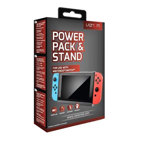 Venom Power Pack And Stand For Nintendo Switch Black