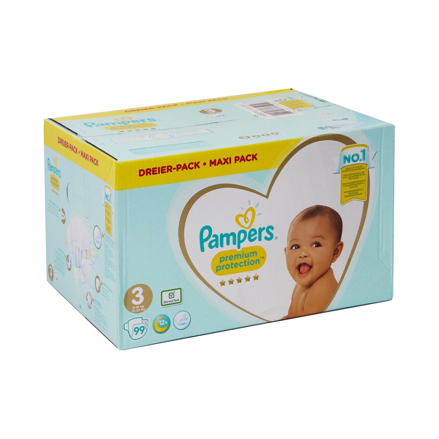 Buy Pampers Premium Protection Size 3, 99pcs